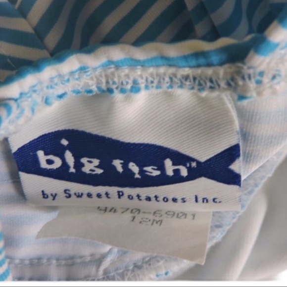 Big Fish Sweet Potatoes Swimsuit 12M - Picture 5 of 6